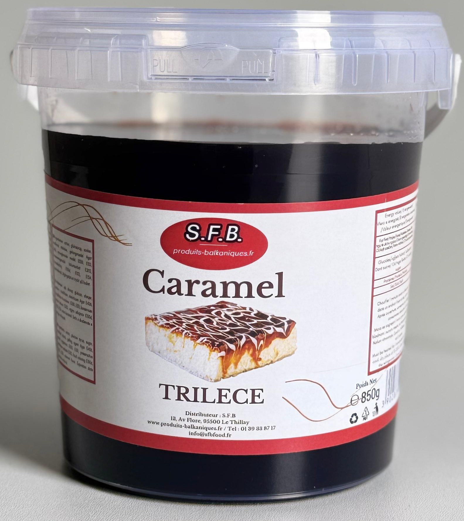 Trilece caramel SFB FOOD 850g